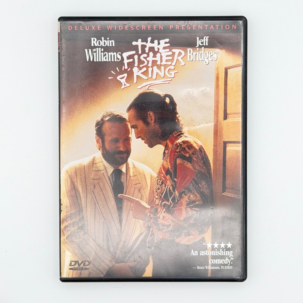 The Fisher King DVD Robin Williams Jeff‎ Bridges Deluxe Widescreen Presentation